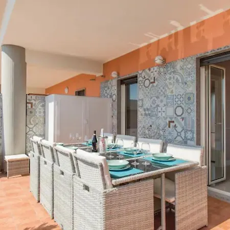 Naxos Glamour With Terrace, Parking And Etna View *