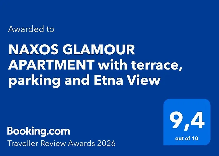 Naxos Glamour With Terrace, Parking And Etna View * Giardini Naxos